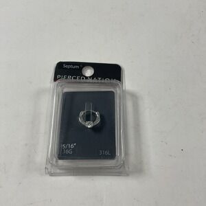Septum Ring 5/16" 16G 316L